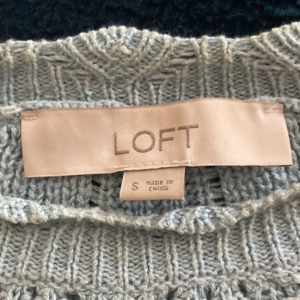 Loft Blue Sweater - Picture 4 of 4